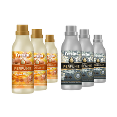 Fresini 6x Mosóparfüm Szett – Amber Bloom + Moon Wind (3.600Ft/üveg) (Copy)