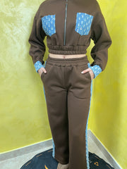 Gangstar Fashion Jolie melegítõszett Barna - Gangstar Fashion