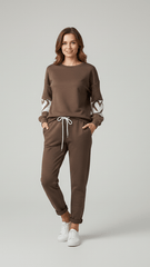 Gangstar Fashion Lushline melegítõszett Sötétbarna - Gangstar Fashion