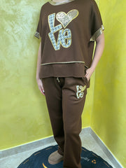 Gangstar Fashion Reeva melegítõszett Barna - Gangstar Fashion