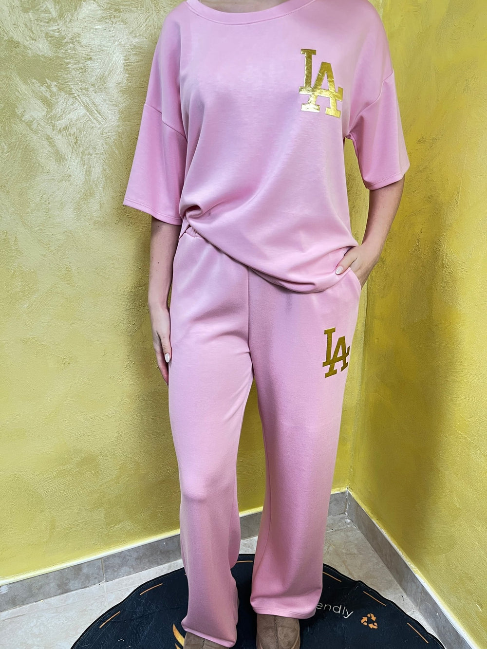 Gangstar Fashion Plush melegítõszett Rózsaszín - Gangstar Fashion